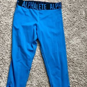 Alphalete Royal Blue Leggings (M)